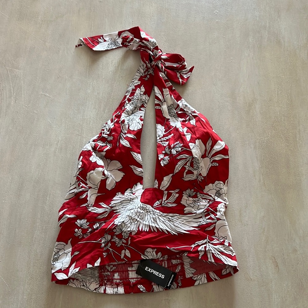 Express halter top NWT
